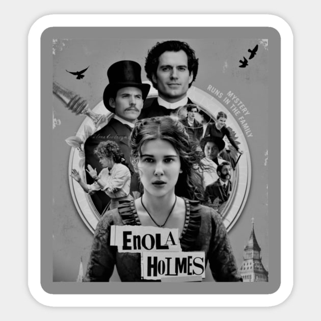 Enola Holmes Sticker by PodByAsh